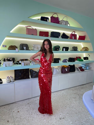 Cherry Sequin Dress