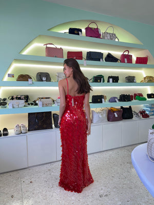 Cherry Sequin Dress